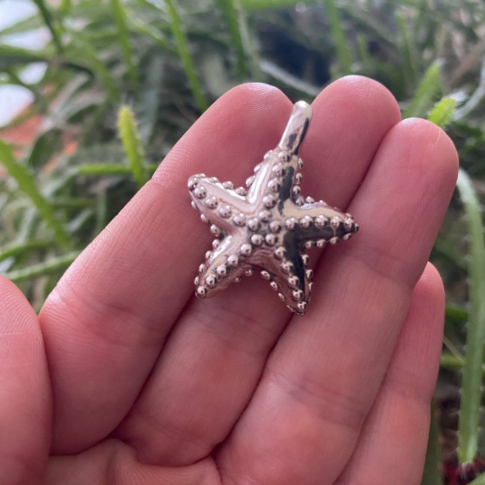 Sterling Silver Starfish Pendant